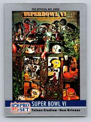 Super Bowl VI Football Cards 1990 Pro Set Prices
