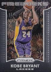 Kobe Bryant #10 Basketball Cards 2015 Panini Prizm Fireworks Prices