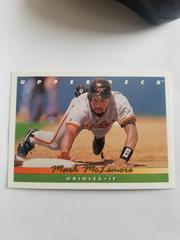 Mark MC Lemore #801 Baseball Cards 1993 Upper Deck Prices