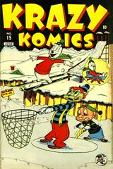 Krazy Komics #15 (1944) Comic Books Krazy Komics Prices