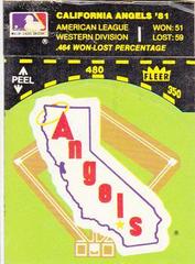 California Angels #NNA Baseball Cards 1982 Fleer Team Logo Stickers Prices