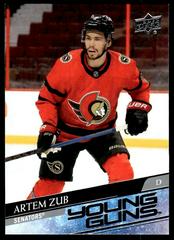 Artem Zub Hockey Cards 2020 Upper Deck Prices
