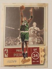 Base | Paul Pierce Basketball Cards 2004 Fleer Authentix