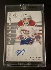 Nick Suzuki [Autograph] #192 Hockey Cards 2019 SP Authentic Prices