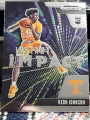 Keon Johnson #5 Basketball Cards 2021 Panini Prizm Instant Impact Prices
