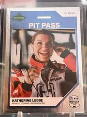 Katherine Legge [Pit Pass Foil] #PP-KL Racing Cards 2024 Parkside NTT IndyCar Prices
