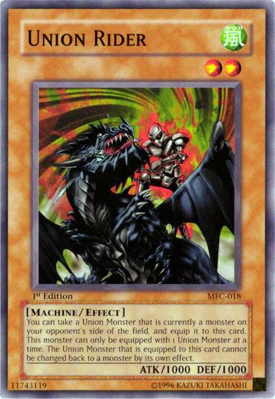 Union Rider [1st Edition] MFC-018 YuGiOh Magician's Force