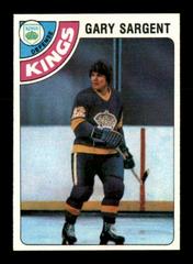 Gary Sargent #37 Hockey Cards 1978 Topps Prices