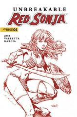 Unbreakable Red Sonja [Finch Fiery Red] #4 (2023) Comic Books Unbreakable Red Sonja Prices