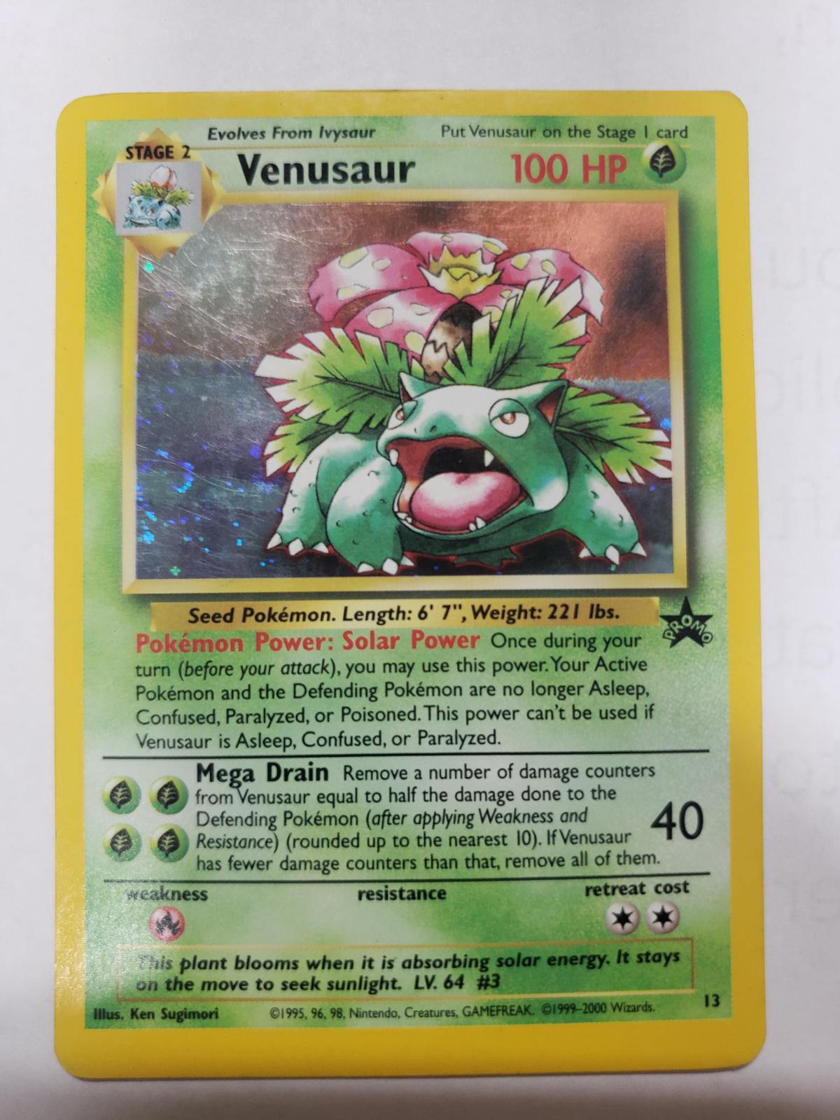 Venusaur Ungraded Pokemon Promo