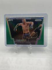 TJ Dillashaw [Green] #6 Ufc Cards 2021 Panini Prizm UFC Knockout Artists Prices