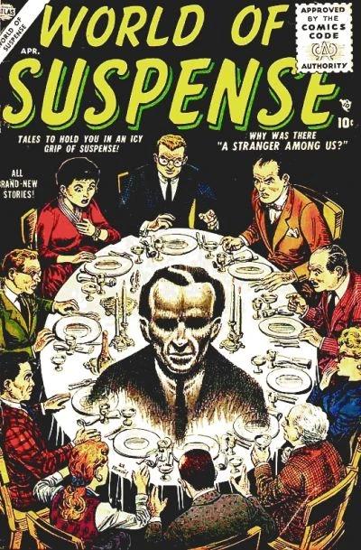 World of Suspense #1 (1956) Comic Books World of Suspense