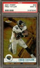 Fred Taylor #49 Football Cards 2001 Topps Finest Prices