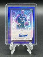 Charles Bassey [Blue] Basketball Cards 2021 Panini Recon Rookie Signatures Prices