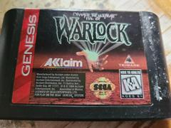 Cartridge (Front) | Warlock Sega Genesis