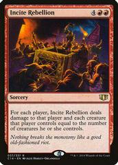 Incite Rebellion Magic Commander 2014 Prices