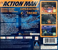 Back Cover | Action Man Operation EXtreme Playstation
