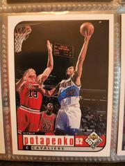 Vitaly Potapenko #28 Basketball Cards 1998 UD Choice Prices