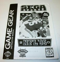 NFL 95 - Manual | NFL 95 Sega Game Gear