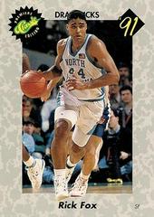 Rick Fox [Draft Picks Premier Edition] Basketball Cards 1991 Classic Draft Prices