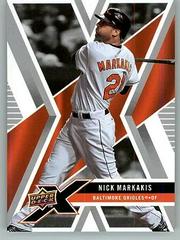 Nick Markakis Baseball Cards 2008 Upper Deck X Prices