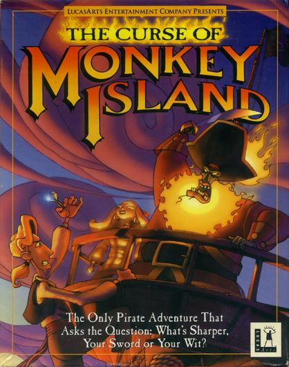 Curse of Monkey Island Cover Art