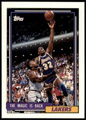 Magic Johnson #54 Basketball Cards 1992 Topps Prices