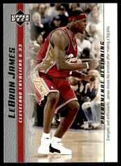 LeBron James #8 Basketball Cards 2003 Upper Deck Phenomenal Beginning Prices