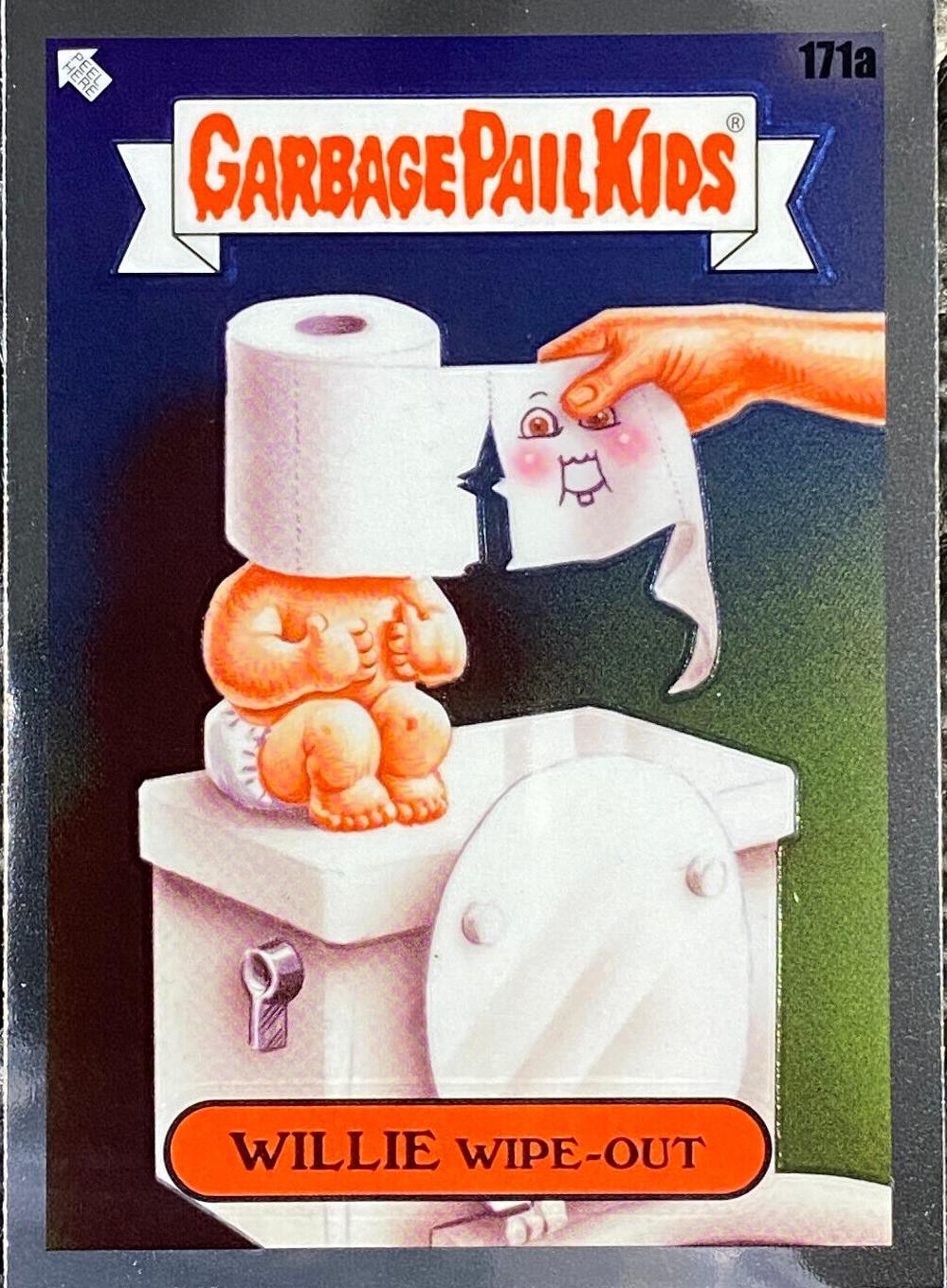 WILLIE Wipe-Out #171a 2022 Garbage Pail Kids Chrome