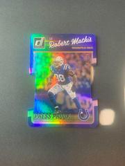 Robert Mathis [Press Proof Silver Die Cut] #130 Football Cards 2016 Panini Donruss Prices
