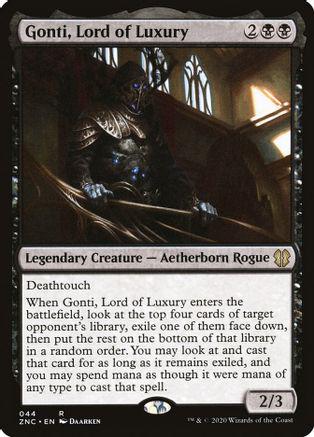 Gonti, Lord of Luxury #44 Magic Zendikar Rising Commander