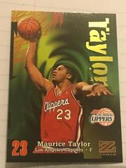 Maurice Taylor #145 Basketball Cards 1997 Skybox Z Force Prices