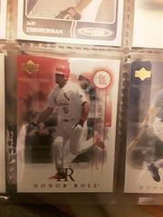 Albert Pujols #29 Baseball Cards 2003 Upper Deck Honor Roll Prices