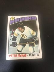 Peter McNab #118 Hockey Cards 1976 Topps Prices