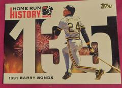 Barry Bonds #BB135 Baseball Cards 2005 Topps Barry Bonds Home Run History Prices