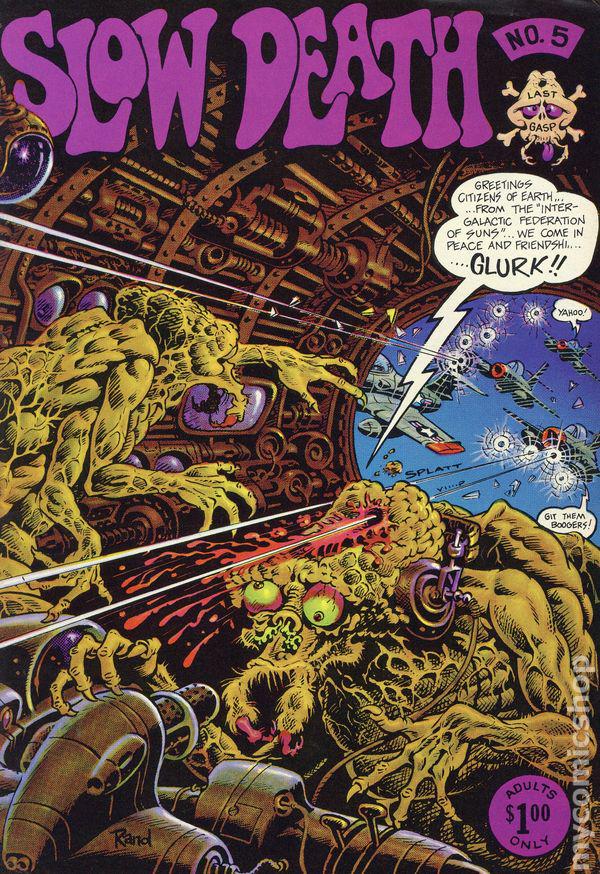 Slow Death [3rd Print] #5 (1973) Comic Books Slow Death