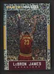 LeBron James [Hyper] #1 Basketball Cards 2015 Panini Hoops Prices
