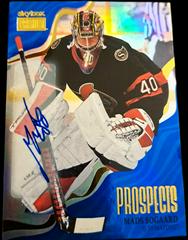 Mads Sogaard [Blue Autograph] Hockey Cards 2022 Skybox Metal Universe Premium Prospects Prices