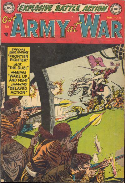 Our Army at War #18 (1954) Comic Books Our Army at War