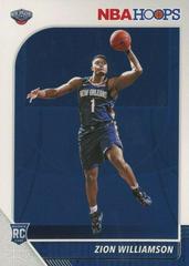 Zion Williamson #258 Basketball Cards 2019 Panini Hoops Prices