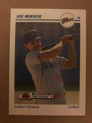 Joe Mikulik #570 Baseball Cards 1991 Impel Line Drive Pre Rookie AA Prices