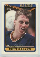 Brett Hull #77 Hockey Cards 1990 Topps Tiffany Prices
