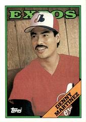 Denny Martinez Baseball Cards 1988 Topps Prices