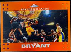 Kobe Bryant [Orange Refractor] Basketball Cards 2007 Topps Chrome Prices