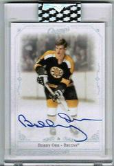 Bobby Orr #C-BO Hockey Cards 2020 Upper Deck Clear Cut Champs Autographs Prices