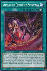 Karma of the Destruction Swordsman [1st Edition] YuGiOh Breakers of Shadow Prices
