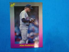 Allan Anderson #178 Baseball Cards 1989 Classic Prices