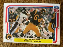 Los Ángeles Rams Shedding the Block #26 of 70 Football Cards 1980 Fleer Team Action Prices