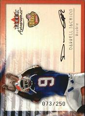 Darrell Jackson [Silver] Football Cards 2000 Fleer Autographics Prices