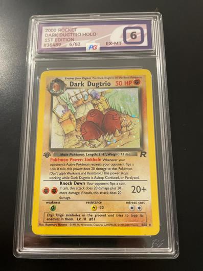 Dark Dugtrio [1st Edition] #6 photo